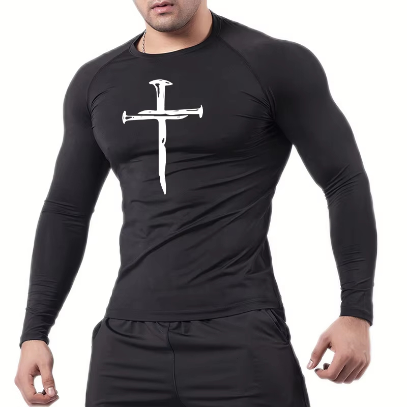 Christian Workout Compression  - Rash Guard review and price