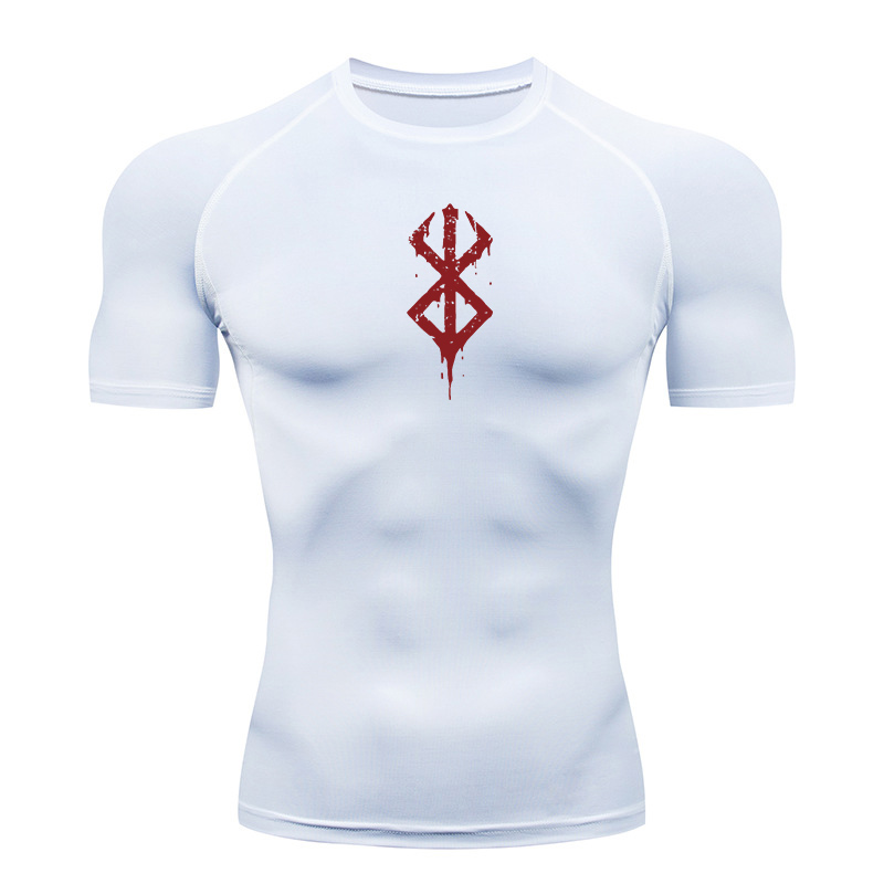 Men's Print Compression Shirts - Rash Guard review and price