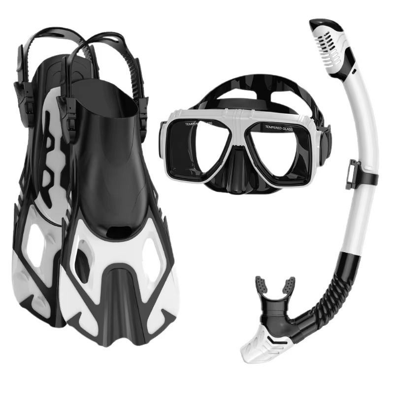 Professional 3-Piece Snorkel D - Swim Fins review and price