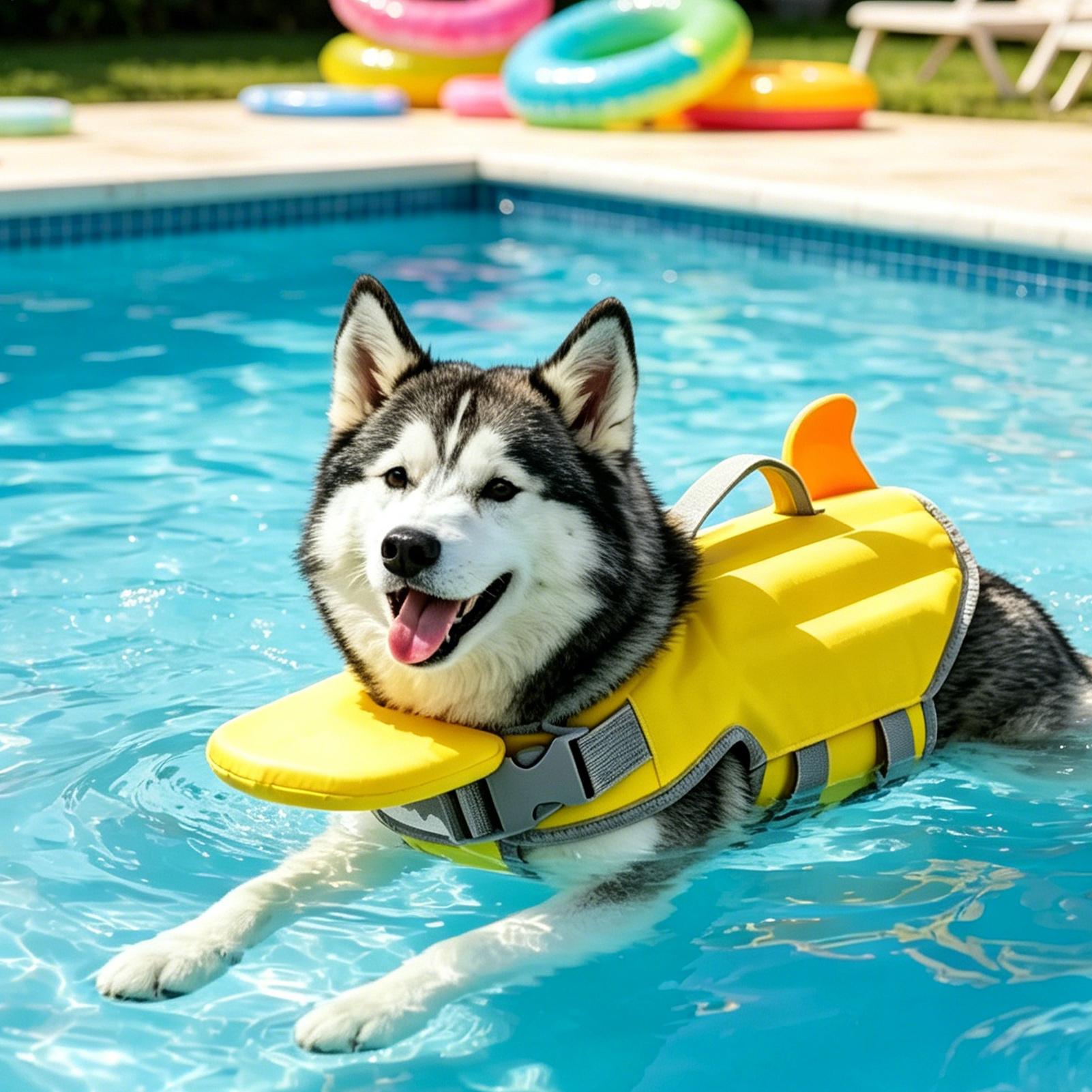 Dog Life Jacket Portable Summe - Life Jacket review and price