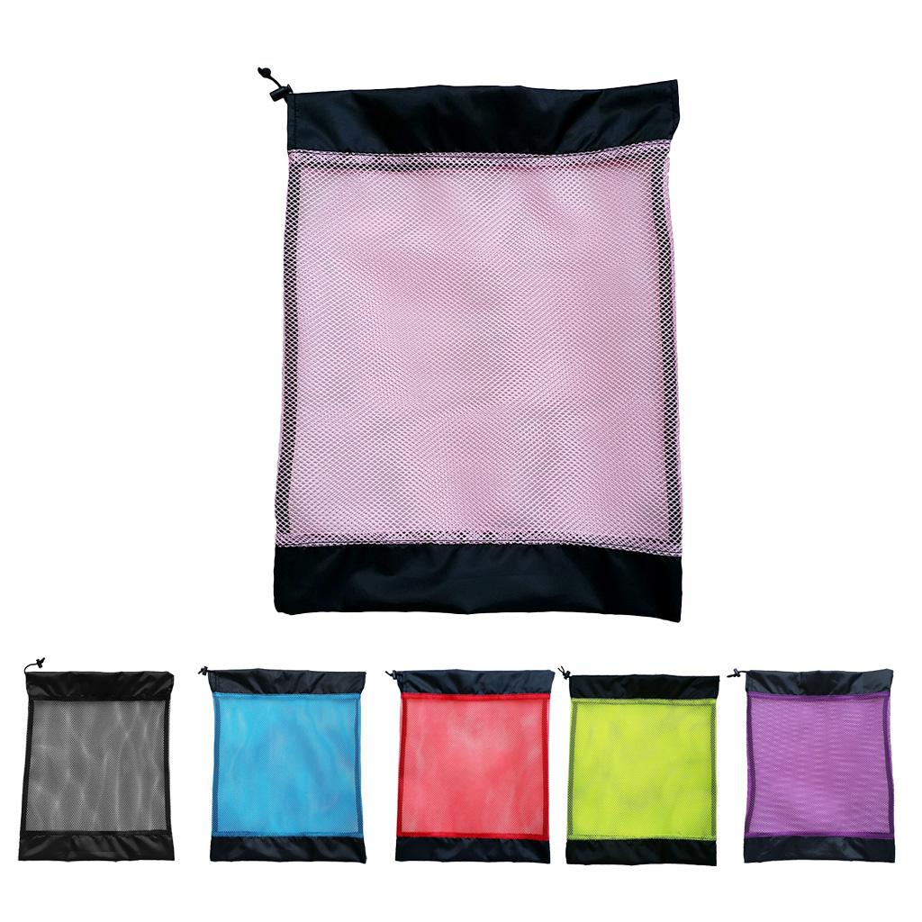 Mesh Drawstring Pouch Heavy Du - Diving Mask review and price