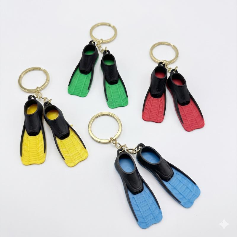 Diving Fin Key Chain Flipper K - Flippers Swimming review and price